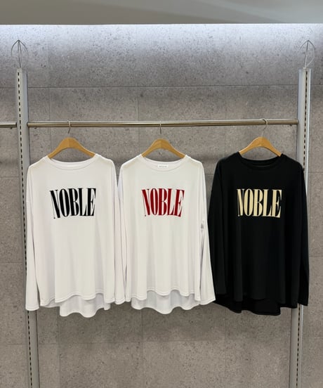 【ROSIEE】　ご予約  ソフトな風合いフロッキープリントTシャツ