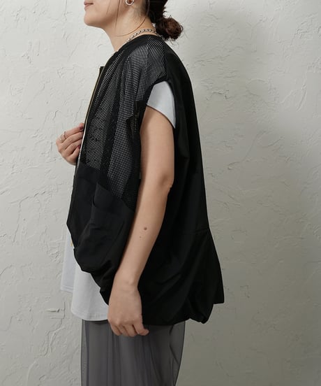 Mesh balloon gilet