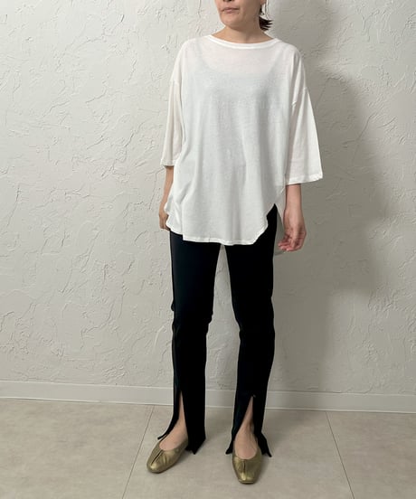 再再再再販　ご予約　FRONT SLIT LEGGINGS