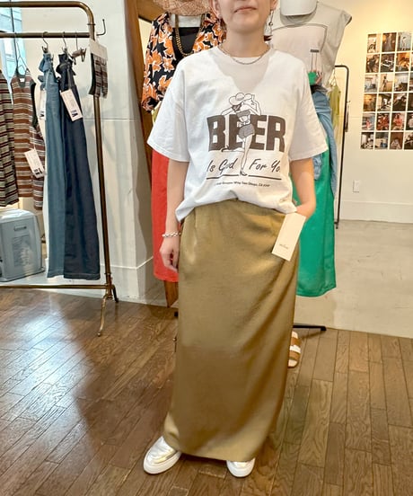 【LE MELANGE】　ご予約  JHANKSONコラボTee  BEER GIRL