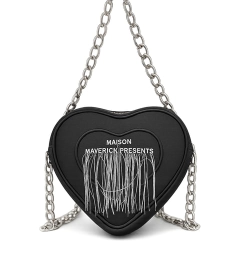 【MAISON MAVERICK】　ご予約  Signature Fringe Heart Chain Bag