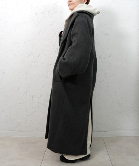 Wool long chester coat  残りわずか