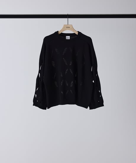 CUT OUT PATTERN PO【blackラスト1点】