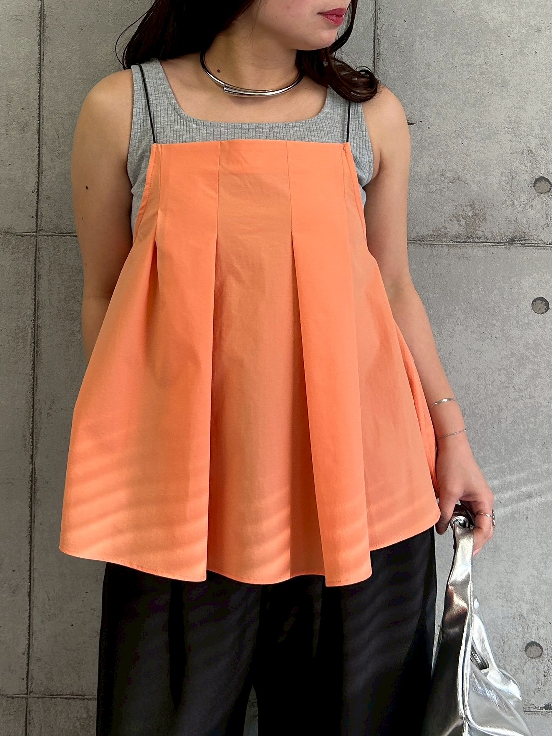 ROSIEE】 ご予約 2wayリブタンクトップ | select shop Liren