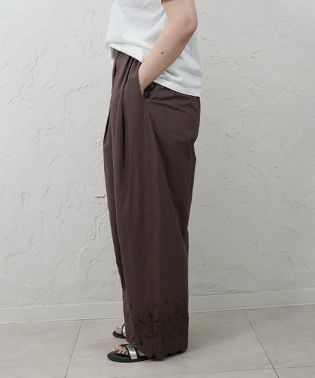 Hem race tack pants