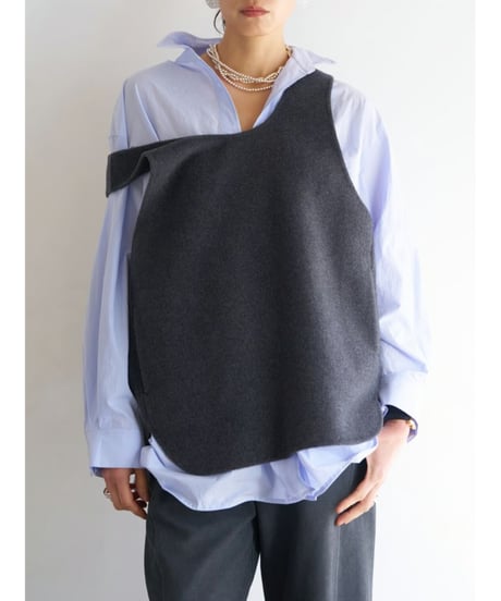 【YENN】　ご予約  W FACE OVER VEST