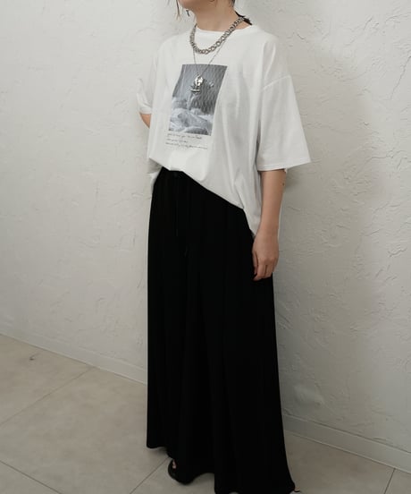 Liren別注size Tuck wide easy pants【ラスト1点！】