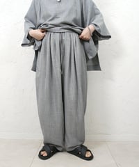 airy cocoon pants【grayラスト1点】