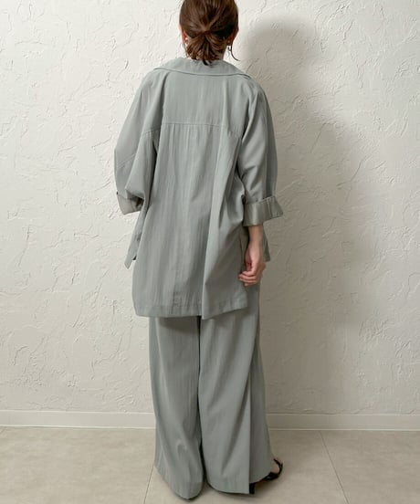 Sheer dolman jacket【grayラスト1点】