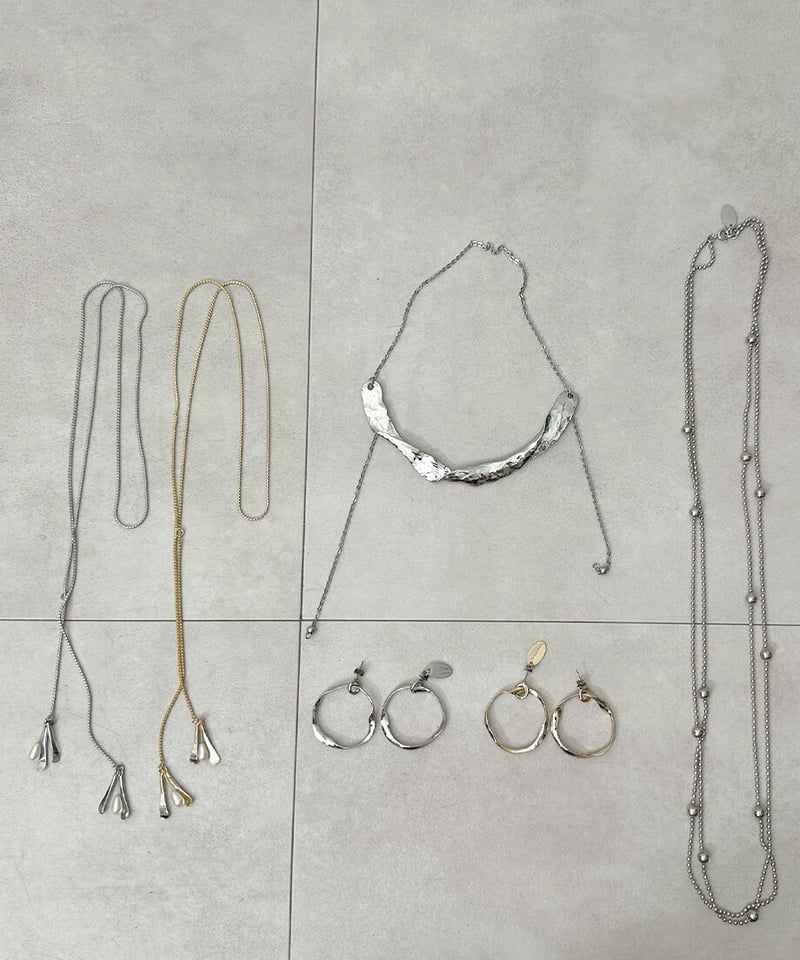Sea'ds mara】 Texture necklace | select shop L...