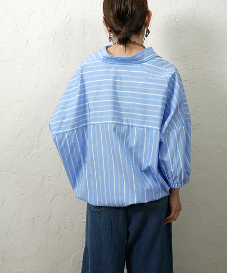Petit frill stripe  shirt【残り僅か！】