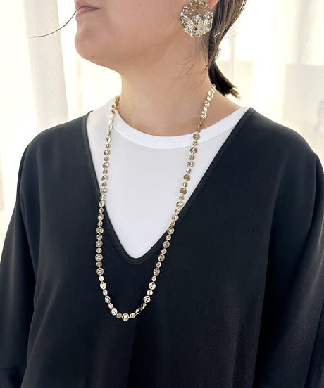 【Sea'ds Mara】 ご予約　Liren限定 Coin chain glasses necklace