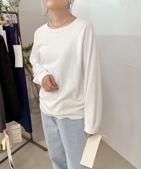 【cafune】ご予約  gauze french terry pullover