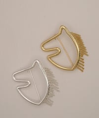 Fring horse broach