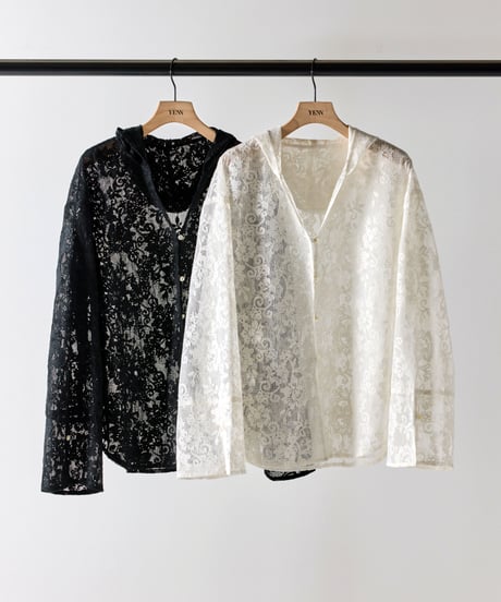 PORTABLE LACE HOODIE