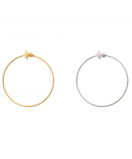 【Sea'ds mara】 Thin earcuff earring Large シルバーラスト2点