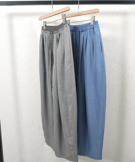 airy cocoon pants【grayラスト1点】