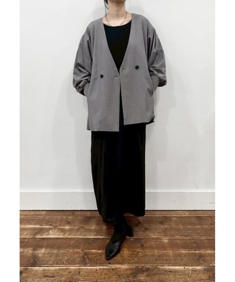【siro de labonte】　ご予約  stretch flannel design jacket