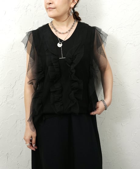 【Liren限定追加】再販！Tull rib tops ラスト2点