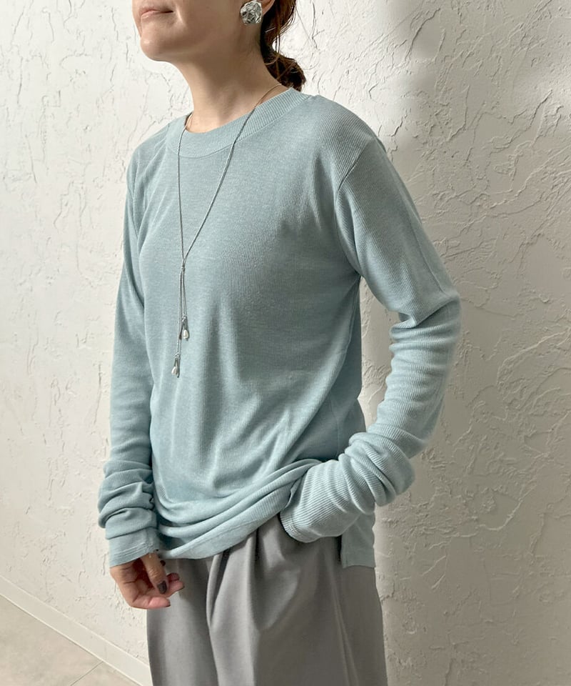 SOFT RIB NARROW TEE【ラスト1点】 | select shop Liren