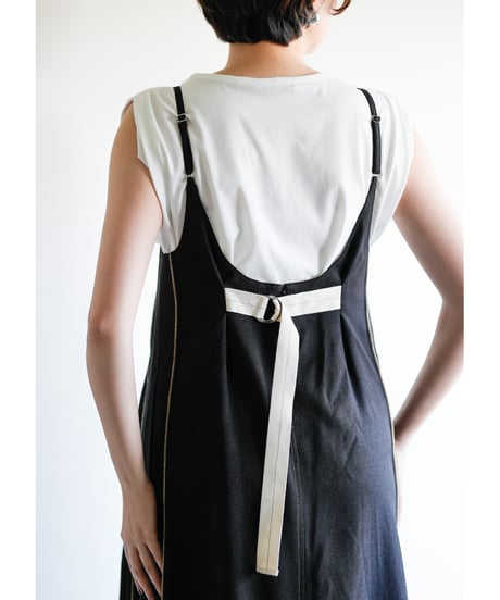 Merrow line camisole dress【ラスト2点】