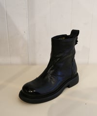 Back W ZIP leather boots【ラスト1点】