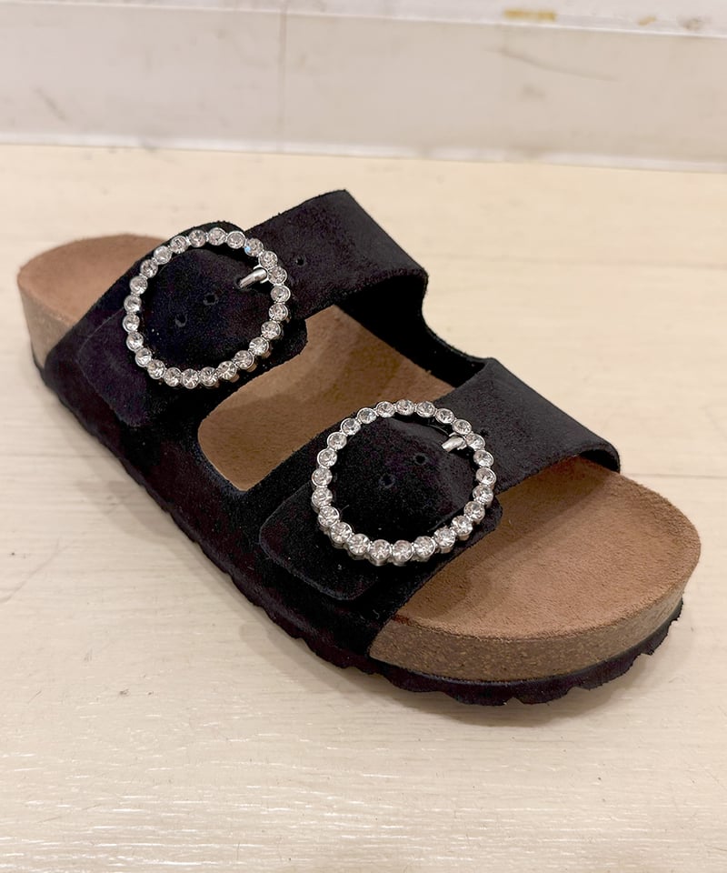 EMMA SHOES】 ご予約 サークルラインストーンサンダル 5658