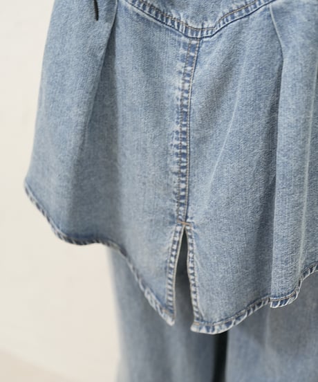 Tencel denim W cami 残り僅か！