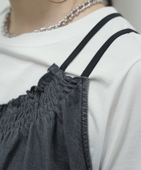Tencel denim cami