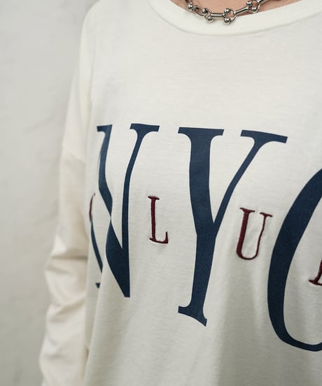 【BOWERY NYC 】 ご予約  NYC　VINTAGE JERSEY T