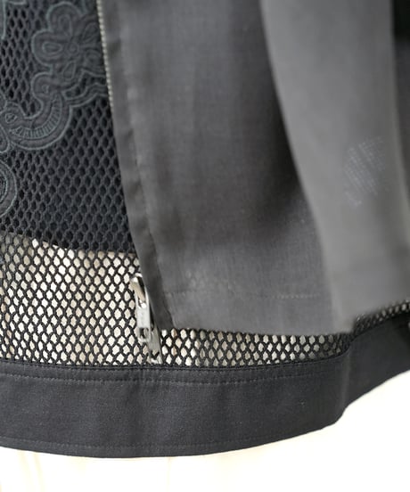 Sheer ZIP blouson【ラスト1点】