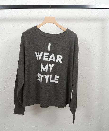 Cotton loose knit【mocaラスト1点】
