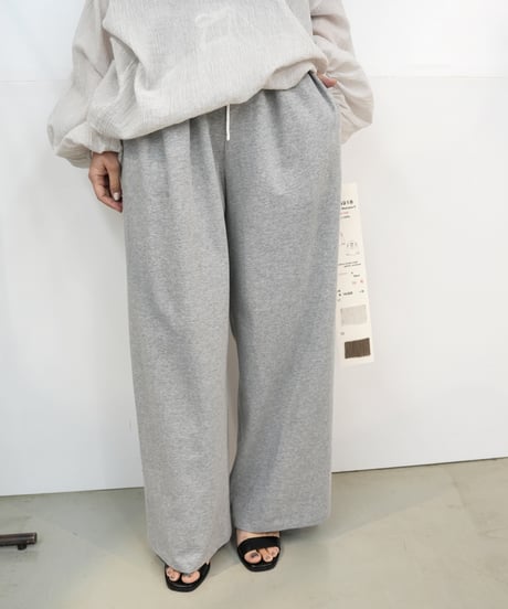 Dry cotton wide easy pants