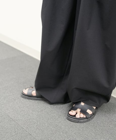 Stretch  nylon tuckpants　【ラスト1点】