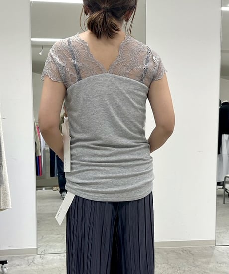 ショルダーレースタンクトップ