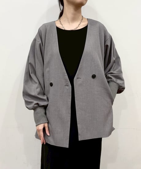 【siro de labonte】　ご予約  stretch flannel design jacket
