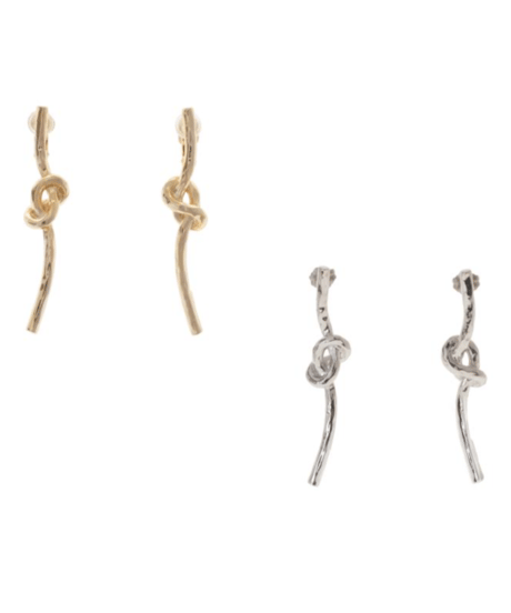 Knot earrings【ラスト2点】