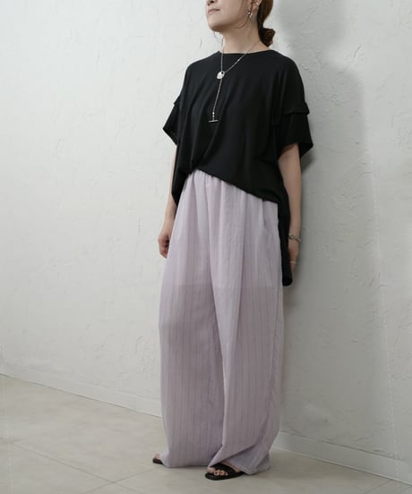 Prime cool leeve tuck Tshirt