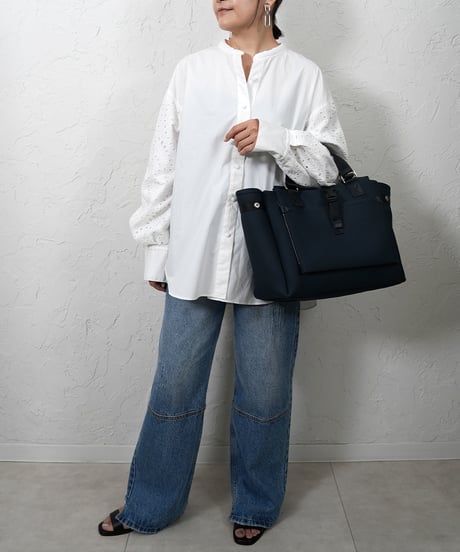 Liren別注カラー　Neoprene wide tote bag 【26ss】残り僅か！