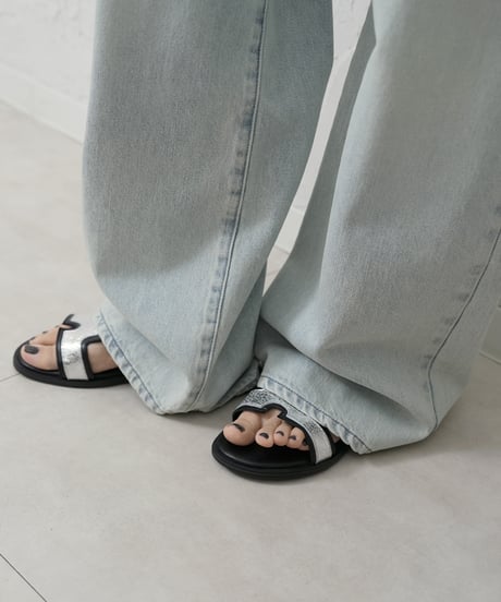 Liren別注size　再再販！ご予約　Draw string loose denim