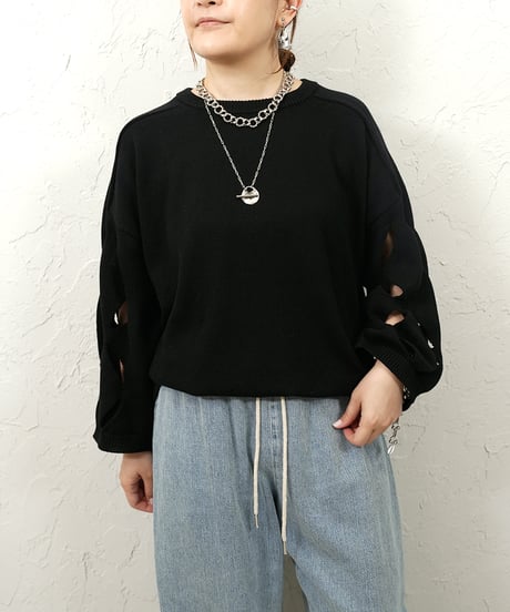 CUT OUT PATTERN PO【blackラスト1点】