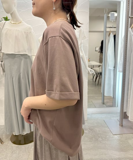 【ROSIEE】ご予約 女の子柄コード刺繍Ｔシャツ