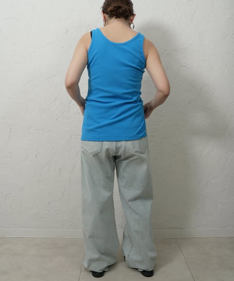 Stylish　rib tanktop【ラスト1点】
