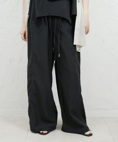 Cargo　linen blend　pants