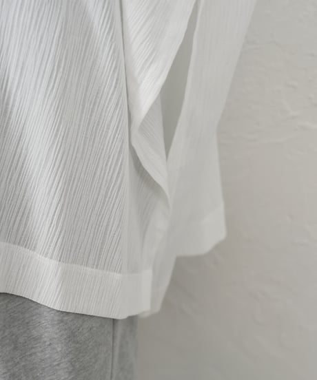 Sheer mesh poncho TOPS【ラスト1点】