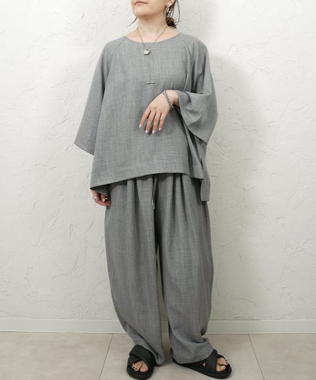 airy dolman blouse【grayラスト1点】