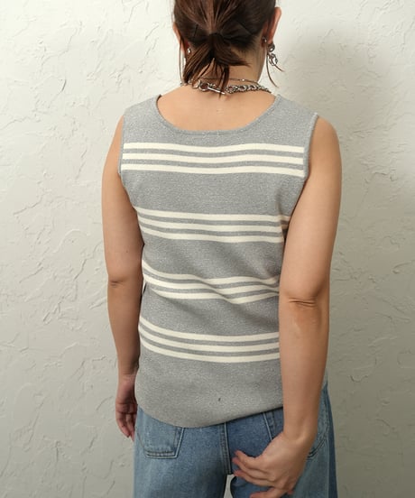 Glitter　BD 2way knit tank  現物分残り僅か！