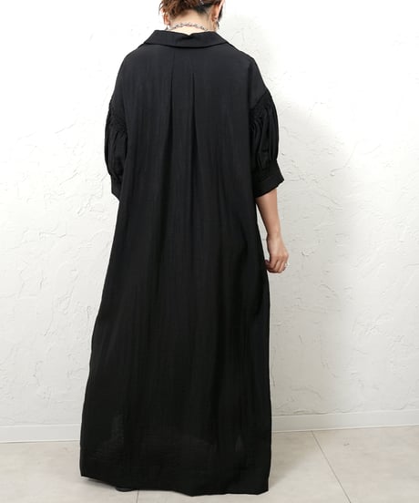 Collared　one piece