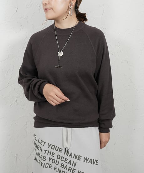 Cotton cashmere knit【brownラスト1点】