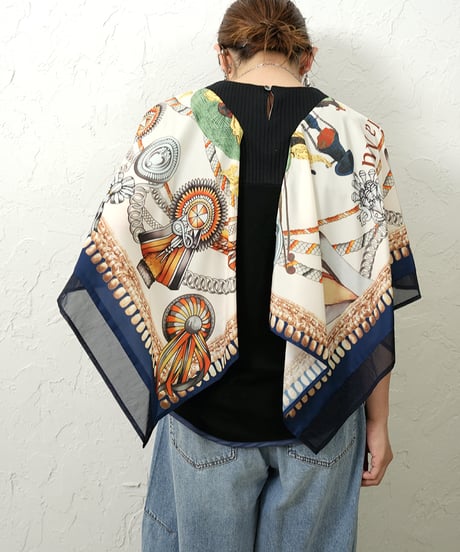 Scarf sleeve pullover【追加！ラスト1点】